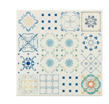 Maiolica — Sottopentola in Ceramica 16x16 cm