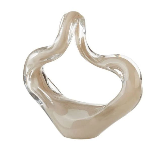 Scultura decorativa in vetro