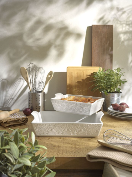 Miba — Pirofila da Forno con Manici in Stoneware 36x25 cm