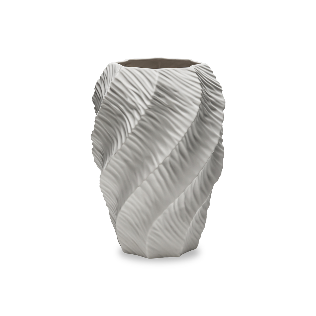 Vaso Onde Bianco