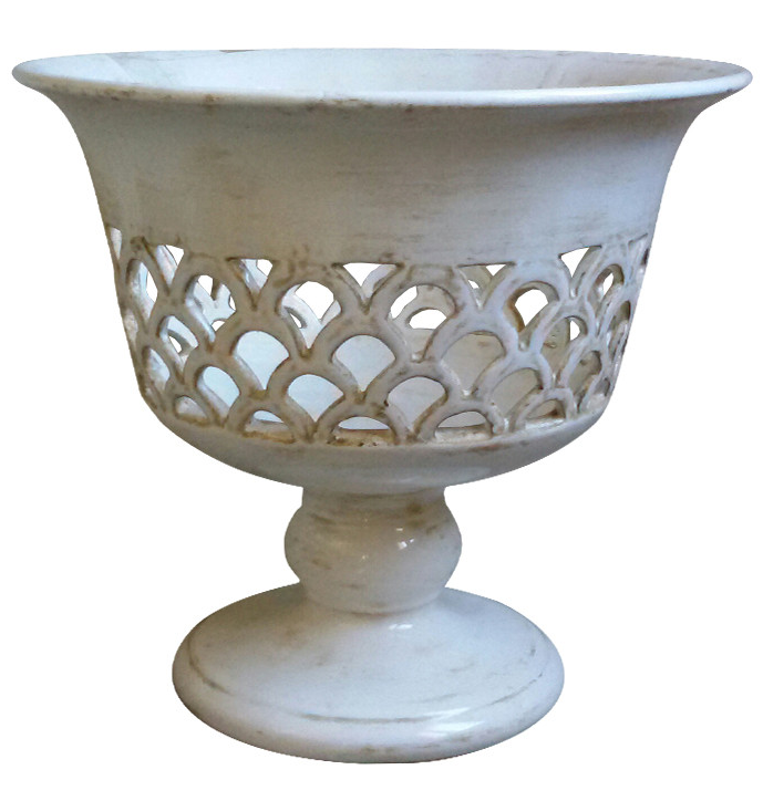 Fruttiera Traforata “Pertosa” – Ceramiche Simonetti Castelli