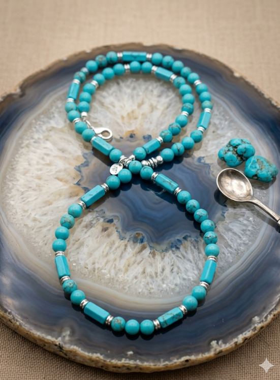 Collana Turchese Corta