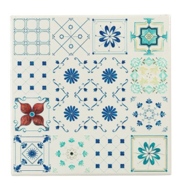 Maiolica — Sottopentola in Ceramica 16x16 cm