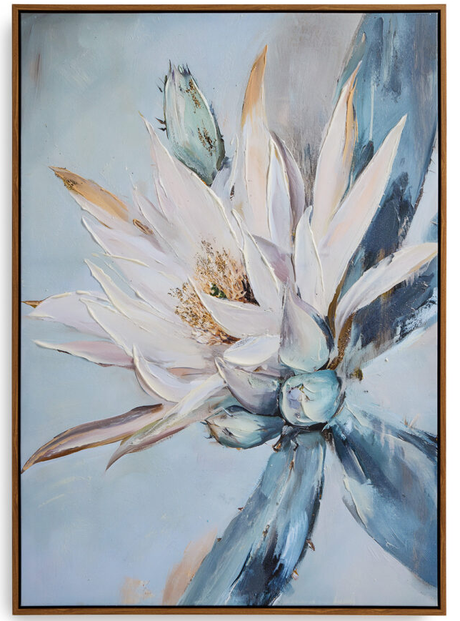 Quadro Fiore Azzurro