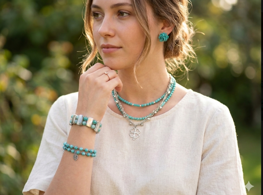 Collana Turchese Corta