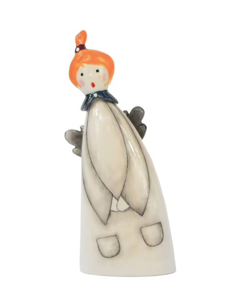 Angelo Custode in ceramica — Terre di Scirocco, Ceramiche d'Aurore
