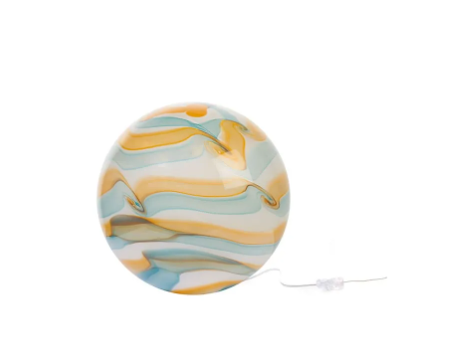 Lampada Sfera – Turchese/Oro L’OcaNera