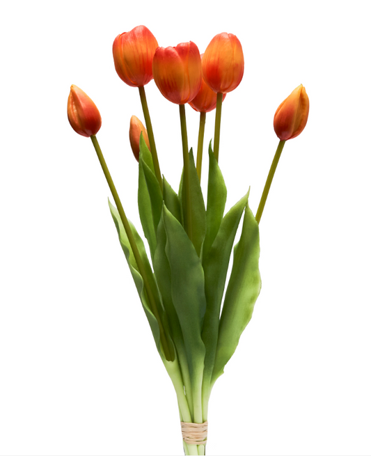 Tulipani Real Touch Arancioni